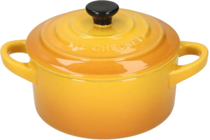 Serveerpannetje / Mini Braadpan - Nectar - ø 10 cm / 250 ml von Le Creuset in Gelb – Produktfoto