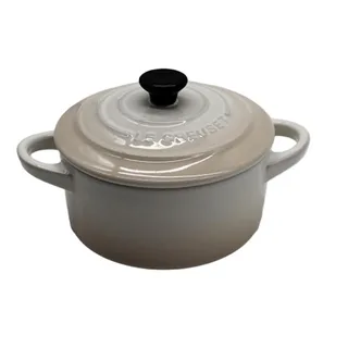 Serveerpannetje / Mini Braadpan - Signature - ø 10 cm / 250 ml de Le Creuset en Meringue – photo produit 2 sur 5