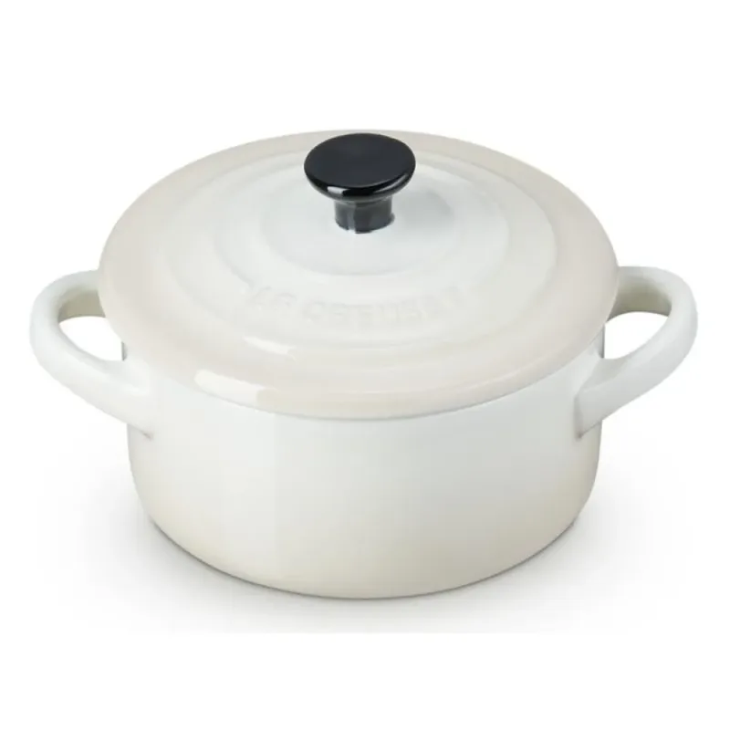 Serveerpannetje / Mini Braadpan - Signature - ø 10 cm / 250 ml de Le Creuset en Meringue – photo produit 3 sur 5