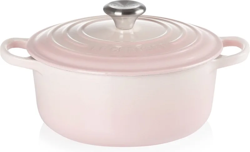 Signature Braadpan 24cm by Le Creuset in Shell Pink – product photo