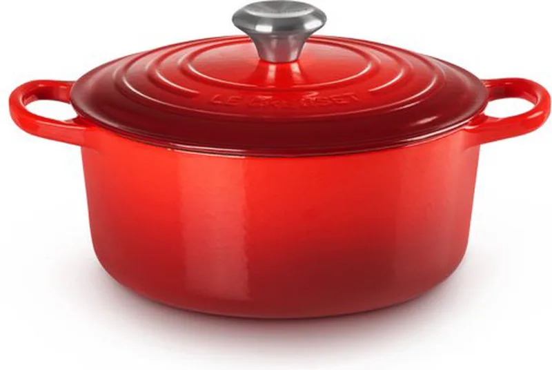 Signature Braadpan - 4,2 l - 24 cm by Le Creuset in Kersenrood – product photo