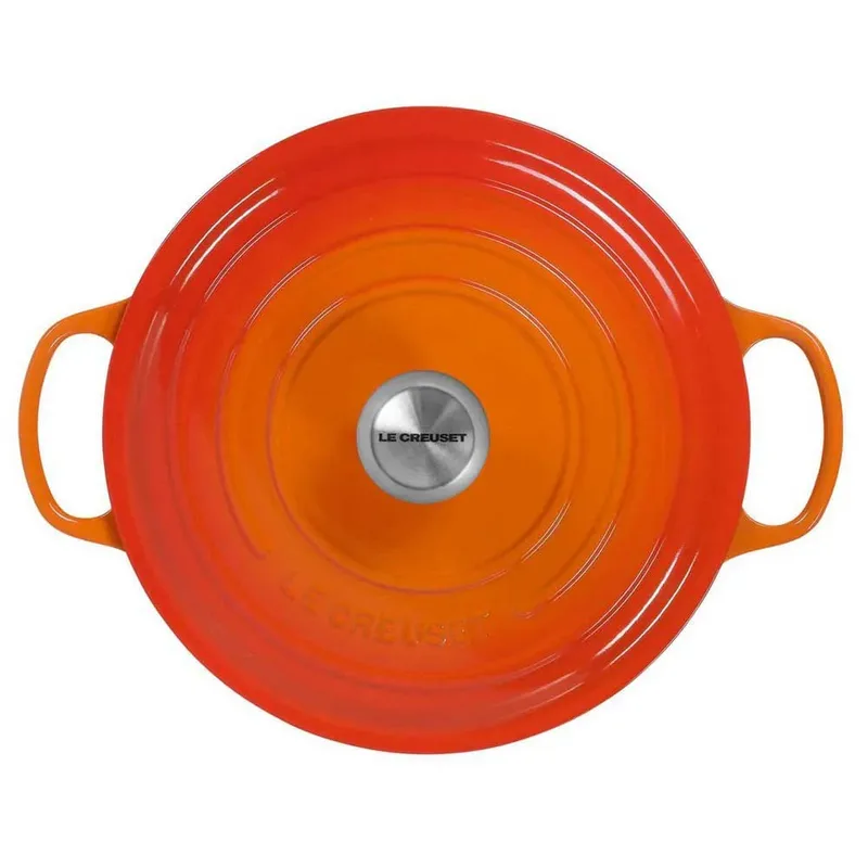 Signature Braadpan - 6,7 l - 28 cm - Oranjerood by Le Creuset in Oranje Rood – product photo 3 of 3