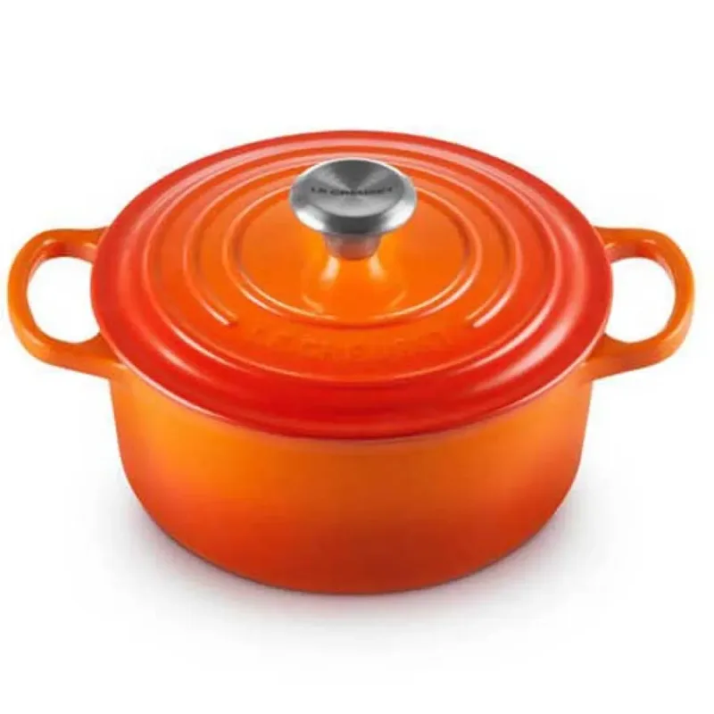 Signature Braadpan Oranjerood 18 cm de Le Creuset en Oranje Rood – photo produit 3 sur 4