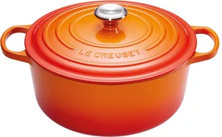 Signature Braadpan Oranjerood 18 cm de Le Creuset en Oranje Rood – photo produit 1 sur 4