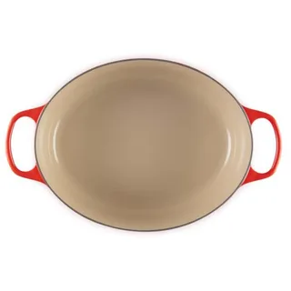Signature - Braadpan - Ovaal - 35 cm - 8,9 L - Inductie van Le Creuset in Kersenrood – productfoto 2 van 4