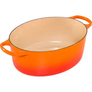 Signature - Braadpan - Ovaal - Oranjerood - 33 cm - 7,5 L - Inductie by Le Creuset in Oranje Rood – product photo 2 of 3