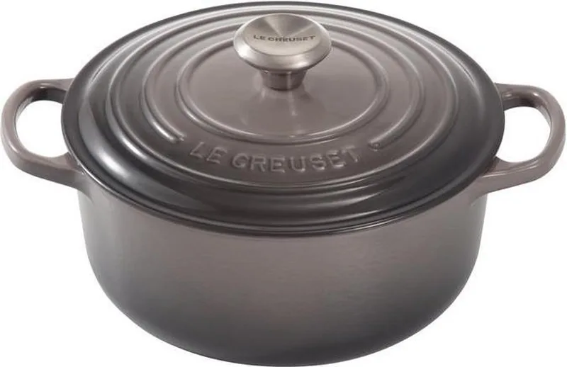 Signature braadpan rond 28cm by Le Creuset in Flint – product photo