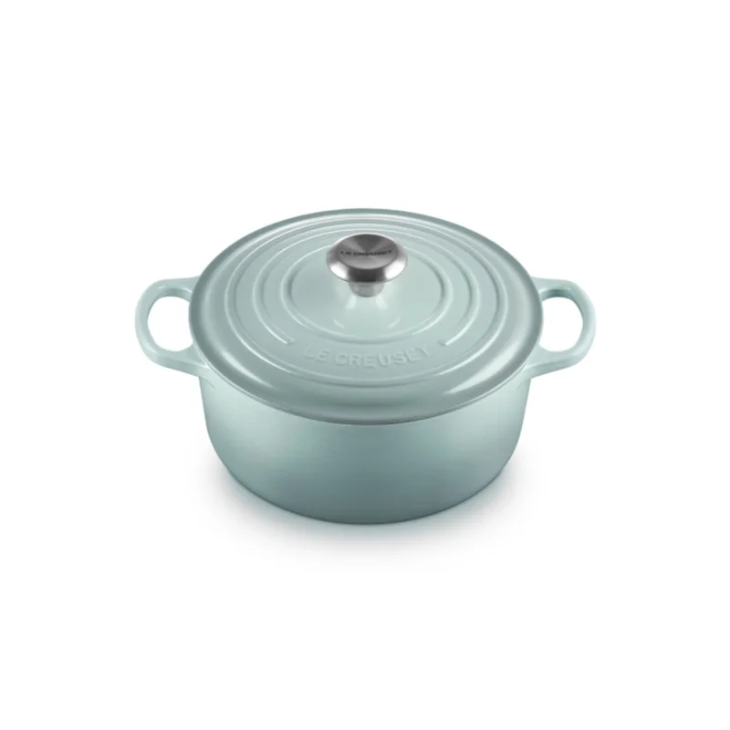 Signature Braadpan Sea Salt 24 cm de Le Creuset en Zeeblauw – photo produit