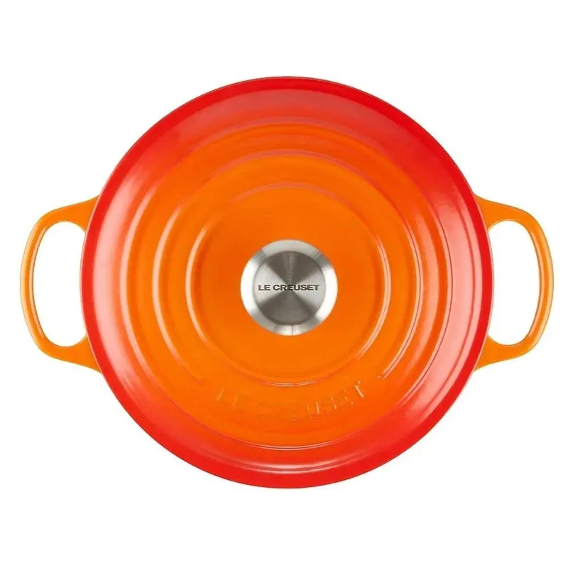 Signature Campagnard Braadpan 30 cm by Le Creuset in Oranjerood – product photo 2 of 5