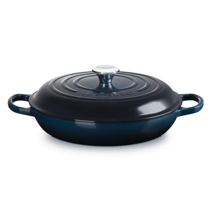 Signature - Campagnard braadpan 30cm 3,50l Nuit van Le Creuset – productfoto