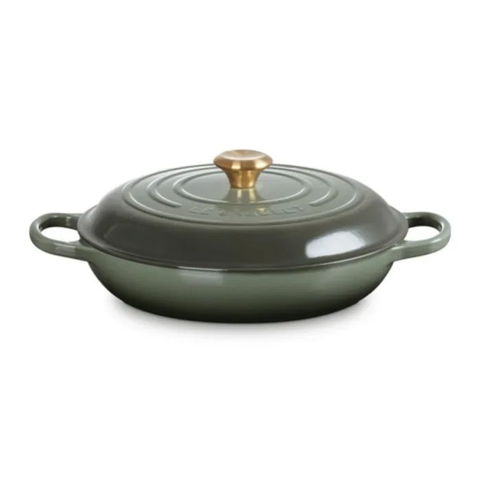 Signature - Campagnard braadpan 30cm 3,50l Thyme de Le Creuset – photo produit