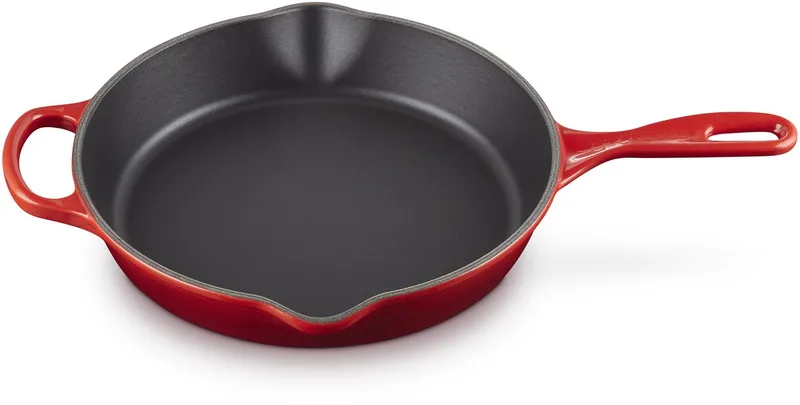 Signature Hoge Ronde Skillet Ø 26cm 2,0L de Le Creuset en Kersenrood – photo produit