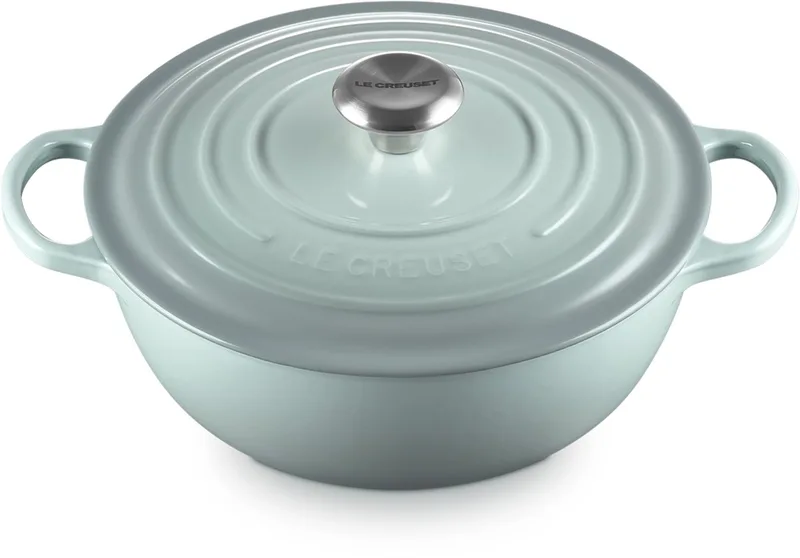 Signature Marmite Ø 26cm 4,1l by Le Creuset in Sea Salt – product photo