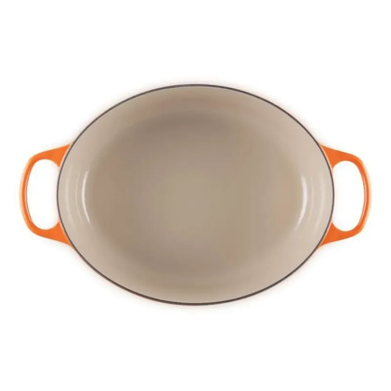 Signature ovale braad-/stoofpan 35 cm by Le Creuset in Oranjerood – product photo 5 of 5