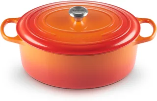 Signature ovale braad-/stoofpan 35 cm by Le Creuset in Oranjerood – product photo 1 of 5