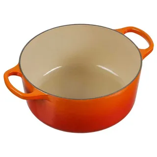 Signature Ronde Braadpan 24 cm Oranje van Le Creuset in Oranjerood – productfoto 2 van 3