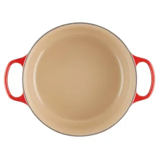 Signature Ronde Braadpan 28 cm Cerise - Gietijzer de Le Creuset en Kersenrood – photo produit 2 sur 4