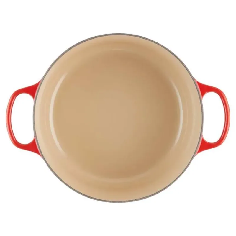 Signature Ronde Braadpan 28 cm Cerise - Gietijzer de Le Creuset en Kersenrood – photo produit 2 sur 4