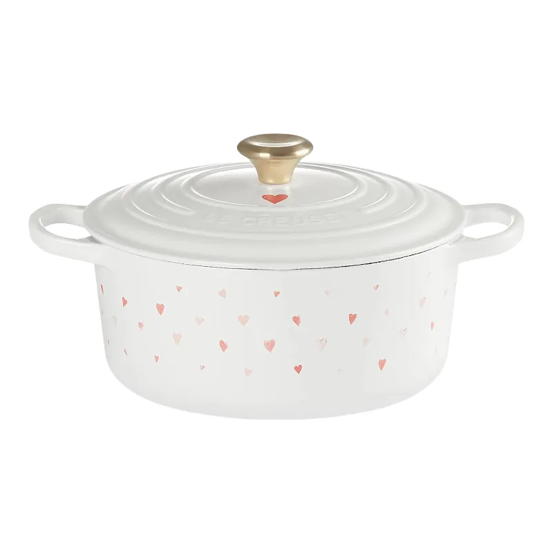 Signature runder Bräter 22 cm Herz von Le Creuset – Produktfoto