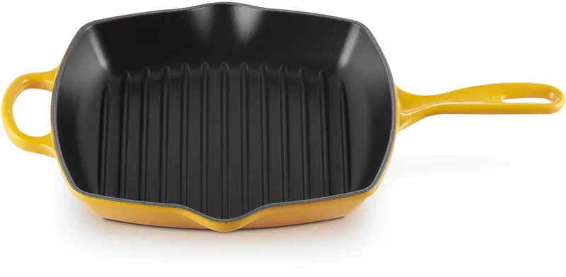 Signature Vierkante Grillpan 26cm by Le Creuset in Nectar – product photo