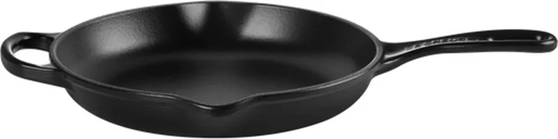 Skillet Signature - Ø 20 cm - Geëmailleerde Anti-aanbaklaag - Geschikt voor Alle Warmtebronnen, inclusief Inductie - Vaatwasserbestendig - Levenslange Garantie de Le Creuset en Mat Zwart – photo produit