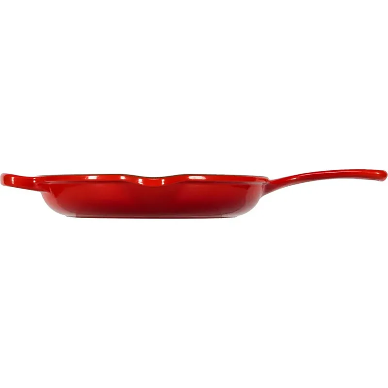 Skillet Signature - Ø 23 cm - Geëmailleerde Anti-aanbaklaag - Geschikt voor Alle Warmtebronnen, inclusief Inductie - Vaatwasserbestendig - Levenslange Garantie de Le Creuset en Kersenrood – photo produit 6 sur 6