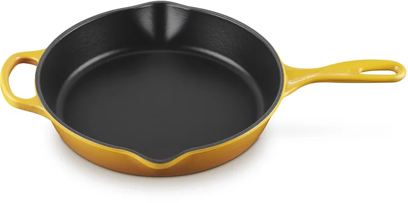 Skillet Signature - ø 26 cm - geëmailleerde anti-aanbaklaag de Le Creuset en Nectar – photo produit