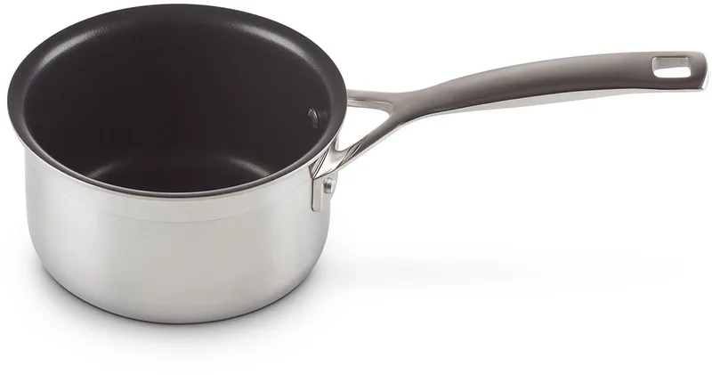 Steelpan met anti-aanbak Ø 14cm 1,3l by Le Creuset in Rvs – product photo