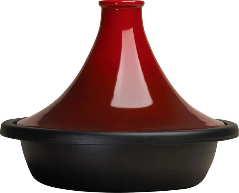 Tajine - Ø 31 cm - Kersenrood de Le Creuset en Rouge – photo produit
