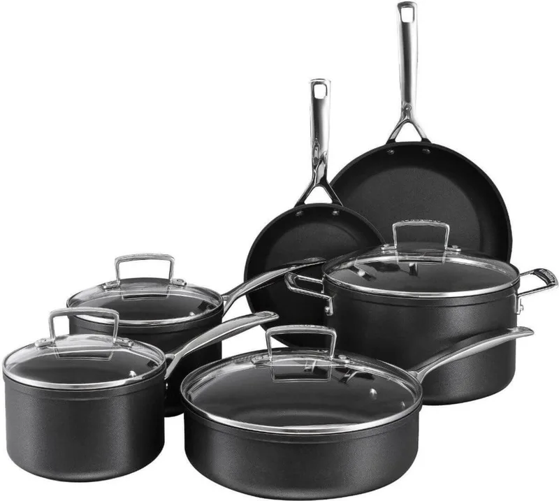 TNS pannenset 6-delig by Le Creuset in Black – product photo