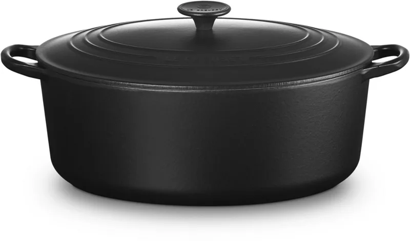 Tradition Stoof- Braadpan Ovaal 29cm by Le Creuset in Light grey – product photo