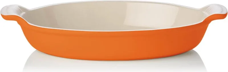 Traditioneller ovaler Bräter, 28 cm, Orange by Le Creuset – product photo