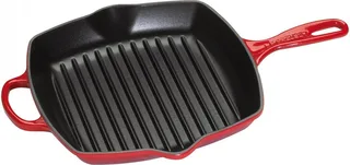 vierkante grillpan - 26 CM - Voor iedere warmte bron - Kersenrood by Le Creuset in Red – product photo 1 of 3