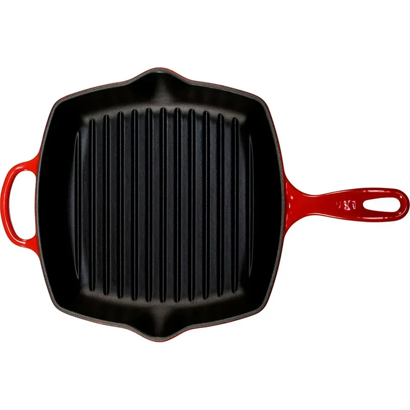 vierkante grillpan - 26 CM - Voor iedere warmte bron - Kersenrood by Le Creuset in Red – product photo 2 of 3