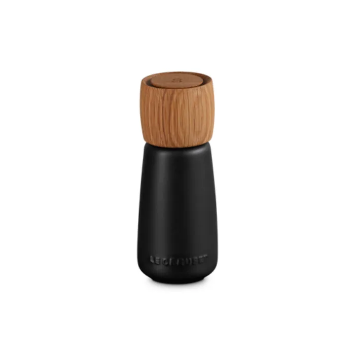 Zoutmolen 0,27l 17cm Hout Mat zwart by Le Creuset – product photo
