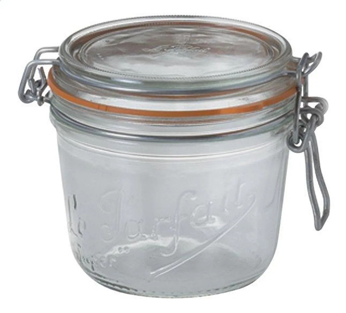 Super Weckpot - Ø 100 mm - 6 stuks - 500 ml de Le Parfait en Transparent – photo produit
