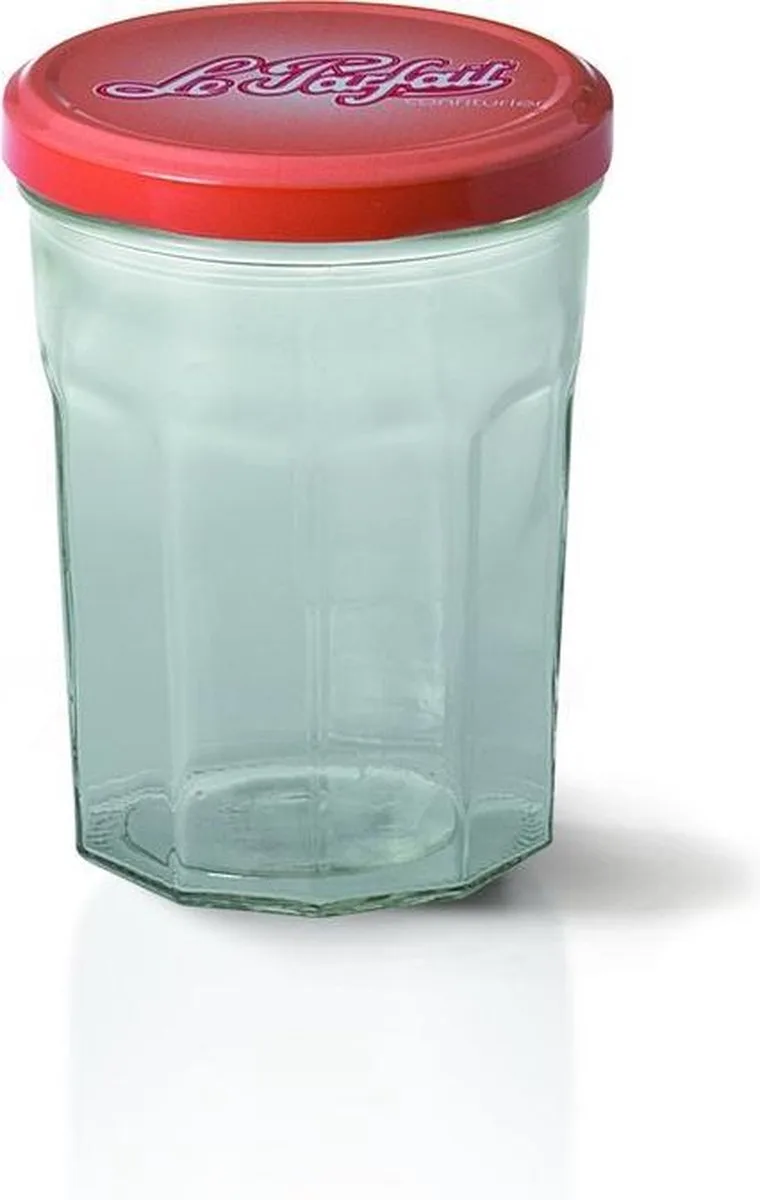 Weckpot - 385 ml - 6 Stuks fra Le Parfait i Gennemsigtig – produktbillede