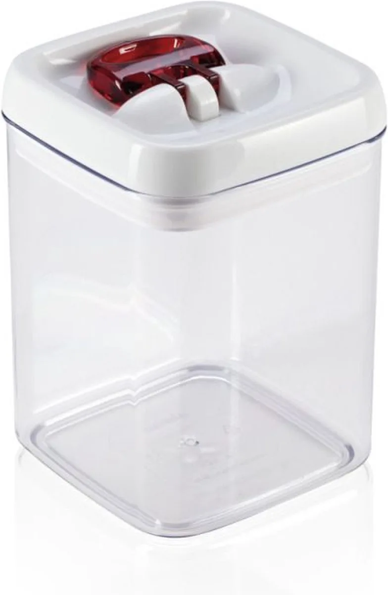 fresh & easy voorraaddoos - vierkant - 1,6 liter van Leifheit in Wit – productfoto