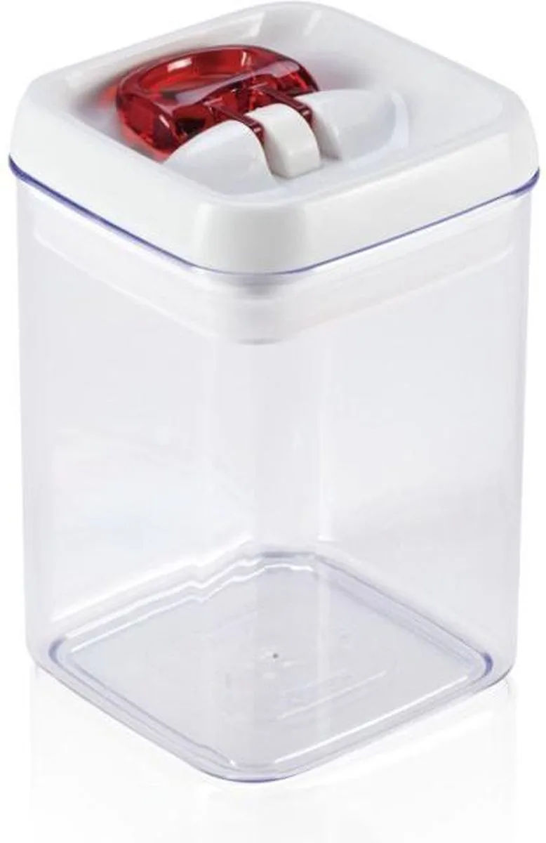 fresh & easy voorraaddoos - vierkant - 800 ml van Leifheit in Wit – productfoto