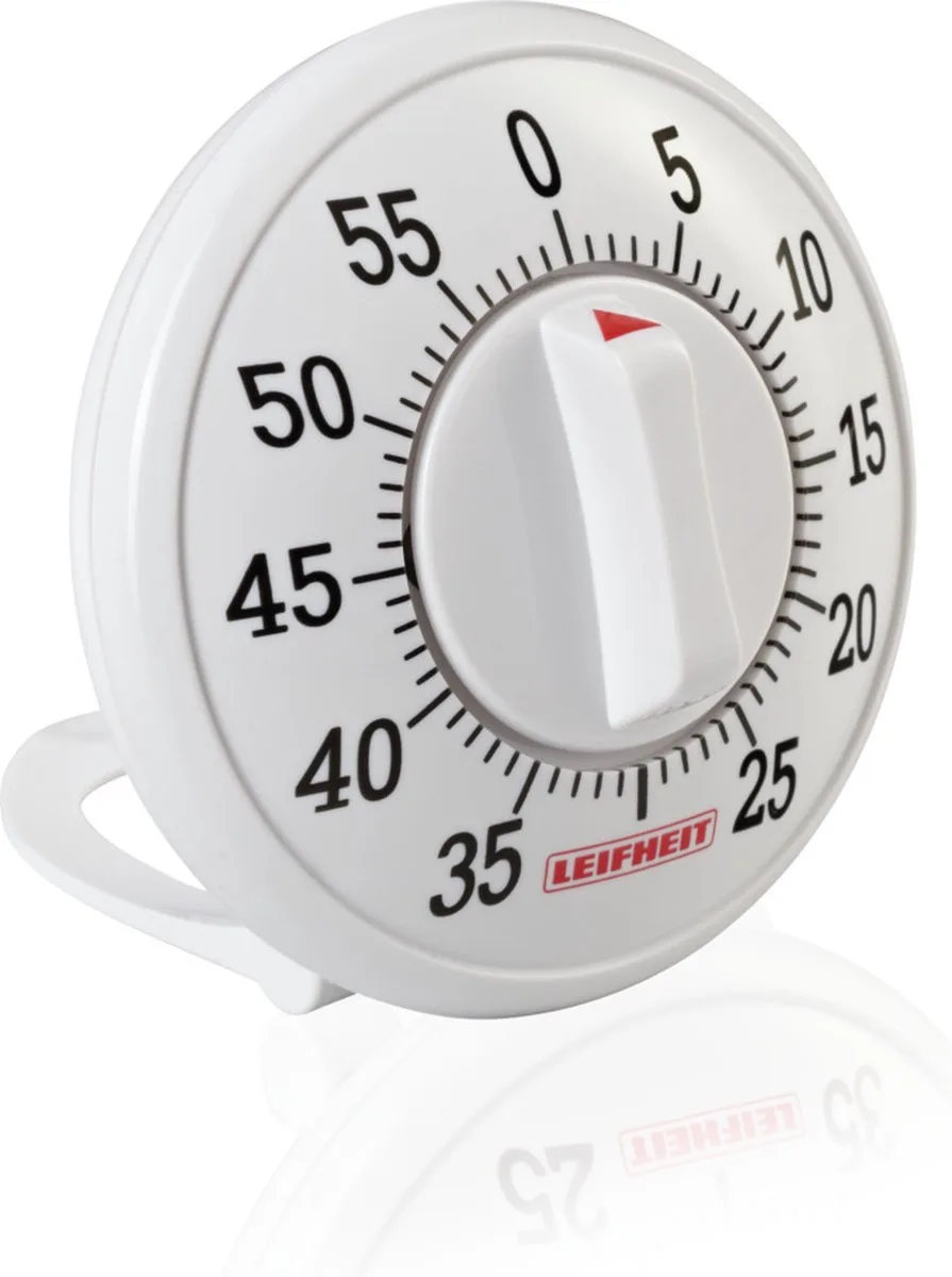 kookwekker - tot 60 minuten van Leifheit in Wit – productfoto