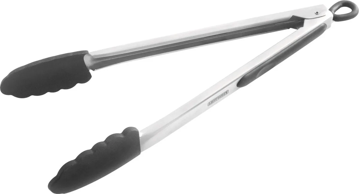 ProLine keuken- en grilltang - 31 cm (m) - rvs van Leifheit in Zwart – productfoto