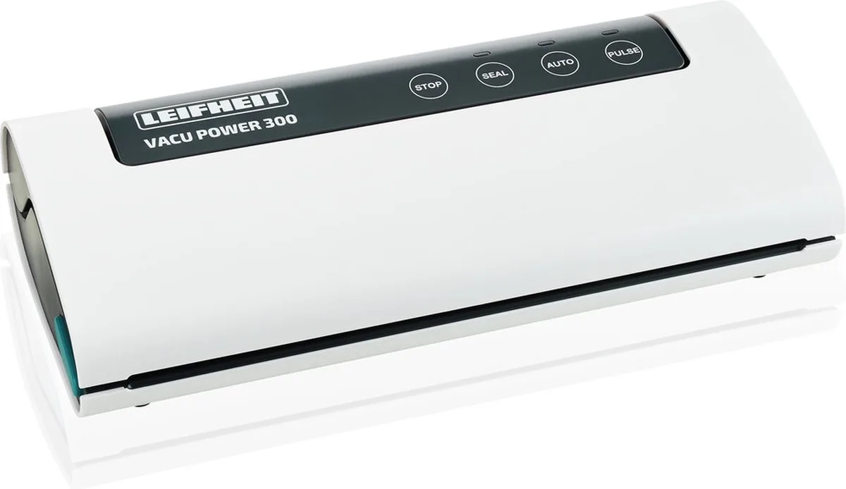 Vakuumierer Vakuumiergerät Vacu Power 300, 110W von Leifheit in Weiß – Produktfoto