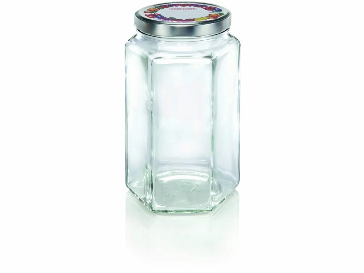weckglas zeskant 1.700 ml by Leifheit – product photo