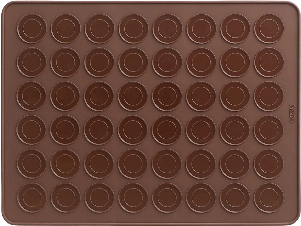 Bakmat - 24 Macarons - 40 cm by Lékué in Brown – product photo