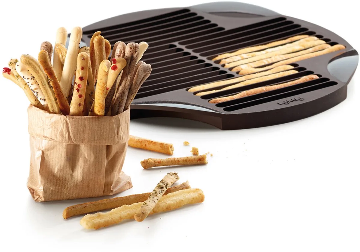Bakvorm 30 Broodstengels - Siliconen de Lékué en Marron – photo produit