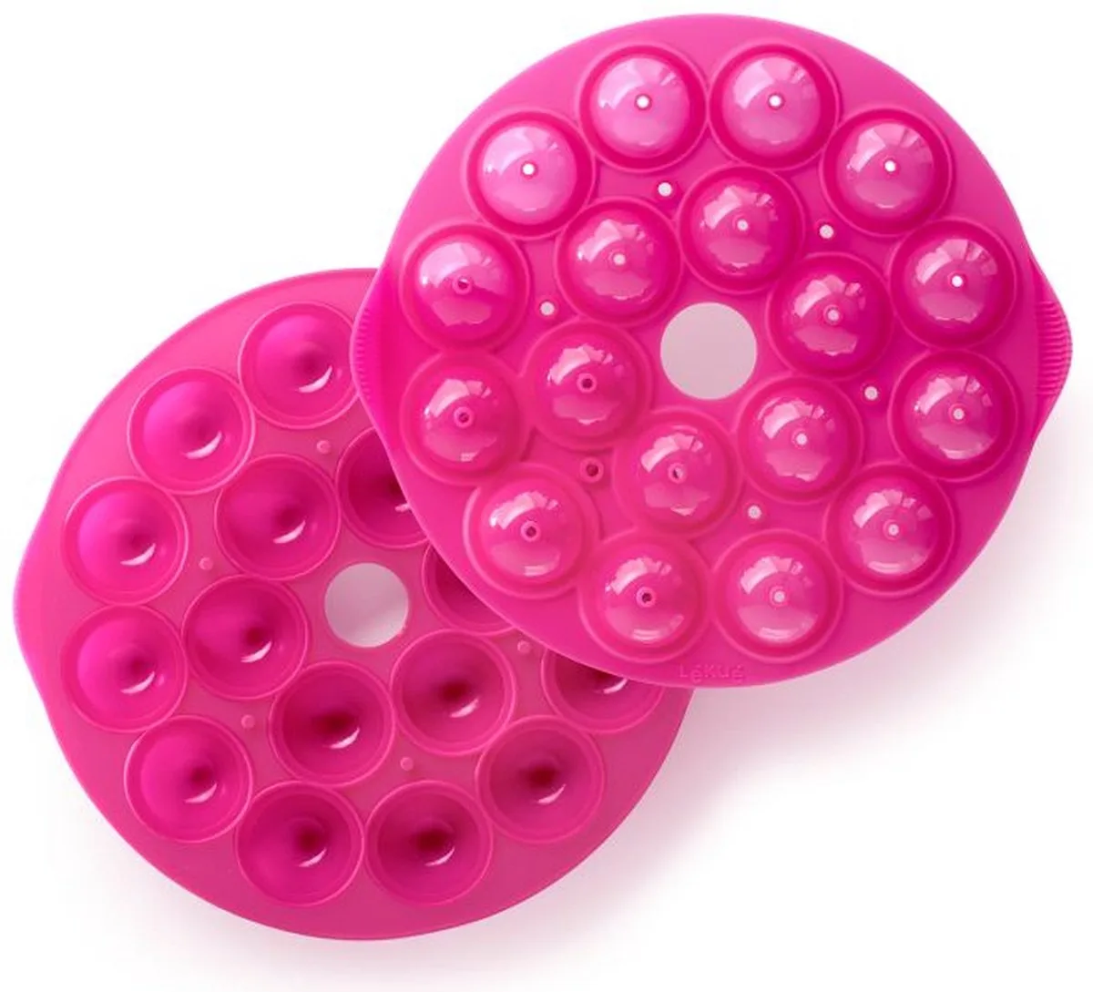 Bakvorm Cakepop - Siliconen de Lékué en Rose – photo produit