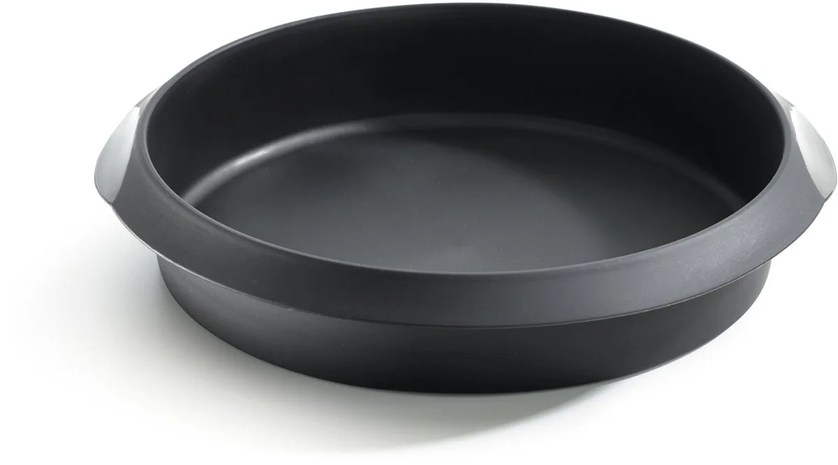 Cakevorm - Rond - ø 26 cm - Siliconen van Lékué in Zwart – productfoto