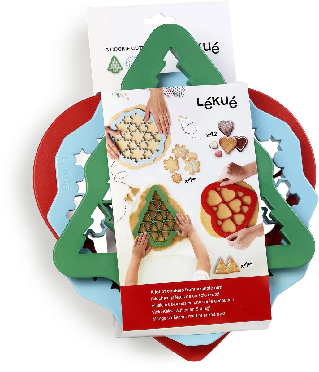 Koekjes Uitsteekvorm van Lékué in Mixed – productfoto