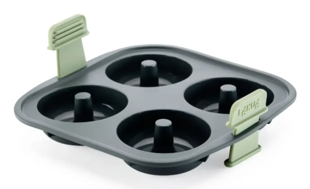 Lékué 890222 Lékué 890222 bakvorm Donut vorm 1 stuk(en) van Lékué in Grijs – productfoto