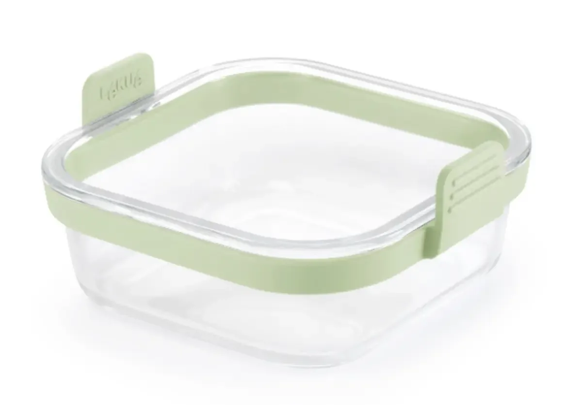 Lékué 890321 Lékué 890321 bakvorm vierkant glas van Lékué in Transparant – productfoto